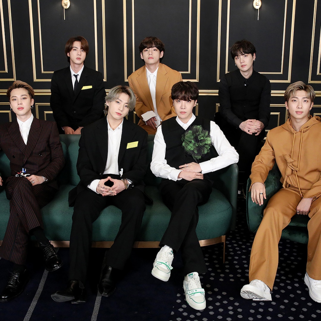 BTS Put On a Show-Stopping Performance At the 2021 Grammys - E! Online